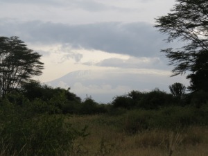Kilimanjaro at sunset